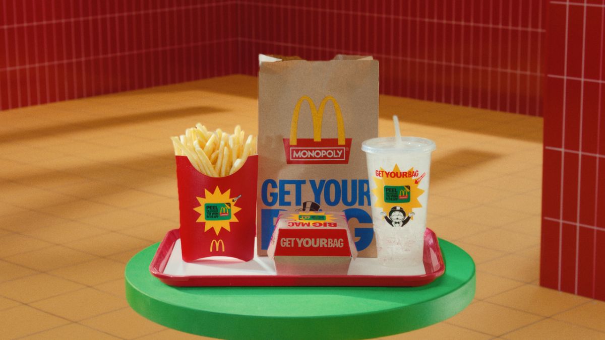 McDonald's vuelve a lanzar Monopoly con premios desde autos hasta $1 millón