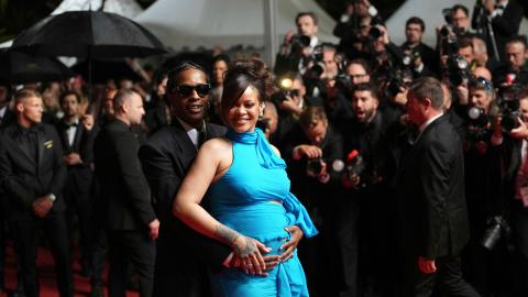 Rihanna y A$AP Rocky tienen tres hijos juntos.