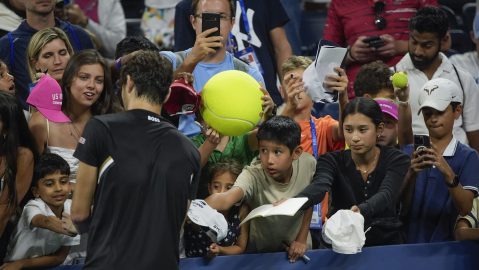 Fans US Open.