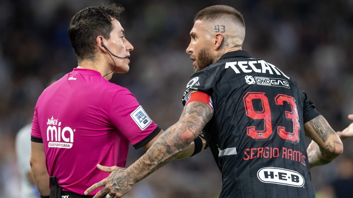 Sergio Ramos arremete contra el arbitraje de la Liga MX: "Qué vergüenza"
