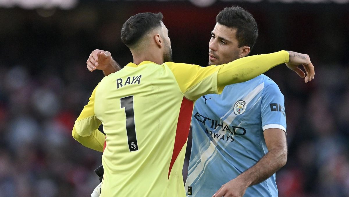 Arsenal rescata un empate agónico contra el Manchester City con golazo de Martinelli