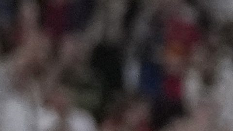 Robert Lewandowski celebra el segundo gol del Barcelona al Real Madrid en la Supercopa de España.
