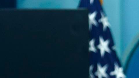 La secretaria de prensa de la Casa Blanca, Karoline Leavitt, habla durante una conferencia de prensa en la Casa Blanca, en Washington, DC, EE.UU., el 22 de septiembre de 2025.