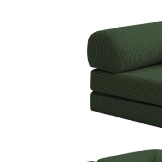 Este sofá cuenta con un relleno de espuma resistente.