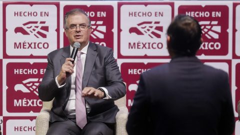 Ebrard anunció que tendrá conversaciones con las contrapartes "y seguramente pronto" tendrá que ir a visitarlos.