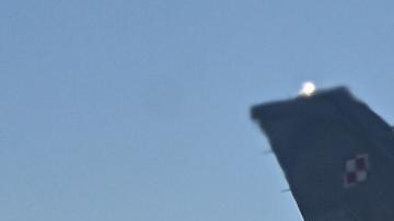 Polonia, miembro de la OTAN, indicó que envió aviones el domingo por la mañana para garantizar su seguridad aérea.