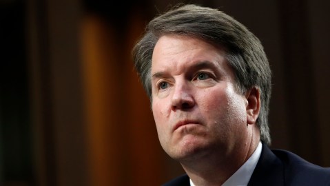 El juez de la Corte Suprema, Brett Kavanaugh.