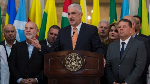 Presidente del Senado de Puerto Rico, Thomas Rivera Schatz
