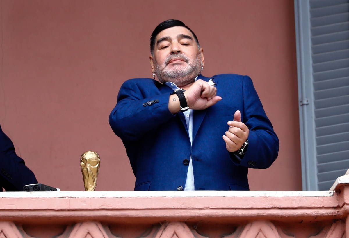 Artículos de Diego Maradona serán puestos en subasta