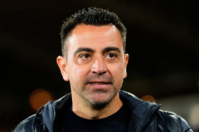 Xavi Hernández ex entrandor del FC Barcelona.