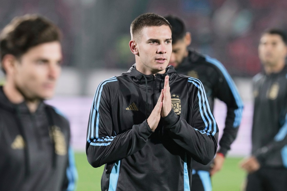 Franco Mastantuono revela el tatuaje en honor a Messi y al Mundial 2022