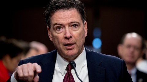 Comey compareció este miércoles por primera vez desde que fue acusado en septiembre.
