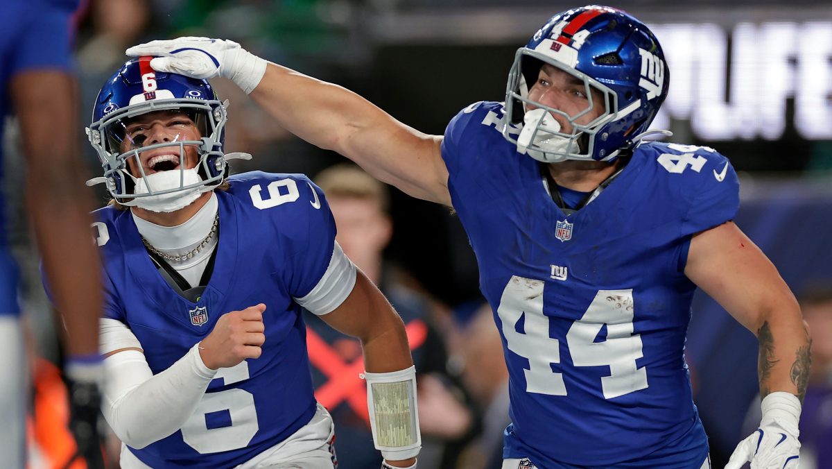 New York Giants consiguen histórico triunfo ante Eagles gracias a sus novatos Jaxson Dart y Cam Skattebo