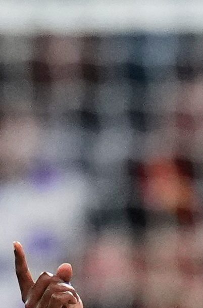 Vinícius Jr. durante el Clásico con el FC Barcelona.