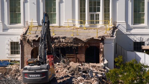 Demolición de la Casa Blanca