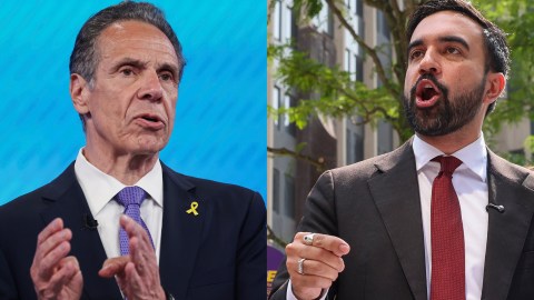 Andrew Cuomo y Zohran Mamdani: candidatos a la alcaldía de NYC.