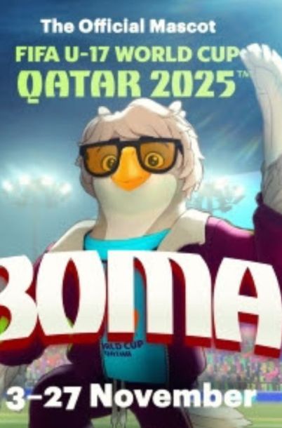 Mascota oficial del Mundial Sub-17, BOMA.