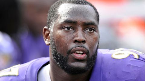 El ala defensiva de los Baltimore Ravens, Arthur Jones.