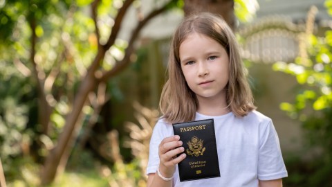 Pasaporte infantil EE.UU.
