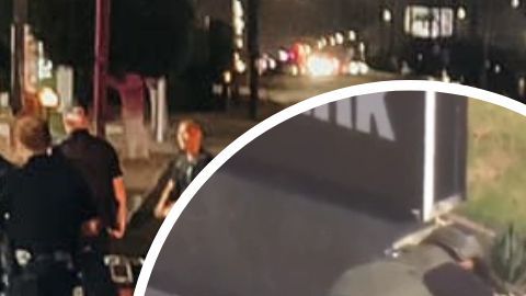 La policía dijo que no existe peligró para la comunidad.