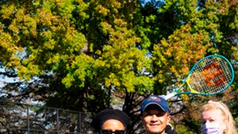 Celebración tenística en Kissena Park, Queens, NYC.