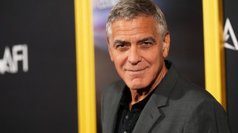 George Clooney, de 64 años, planea continuar en la actuación.