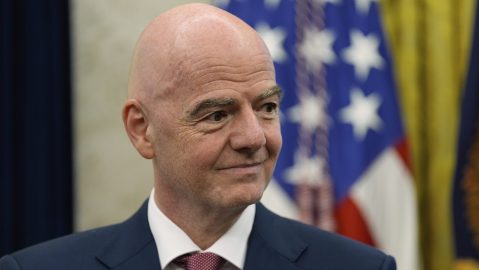 El presidente de la FIFA, Gianni Infantino.