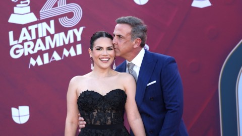 Karina Banda y Carlos Ponce.