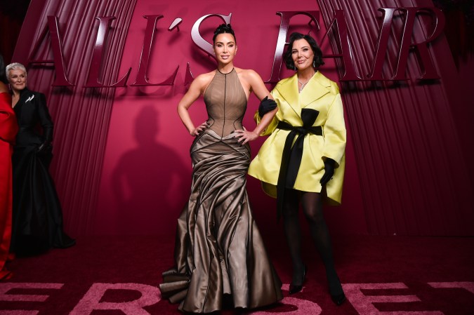 Kris Jenner también estuvo en la proyección en el DGA Theater Complex.