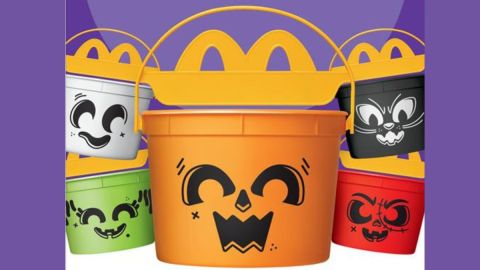 Los Boo Buckets de McDonald's vuelven con dos caras nuevas.