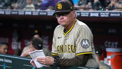 Mike Shildt de los Padres de San Diego.