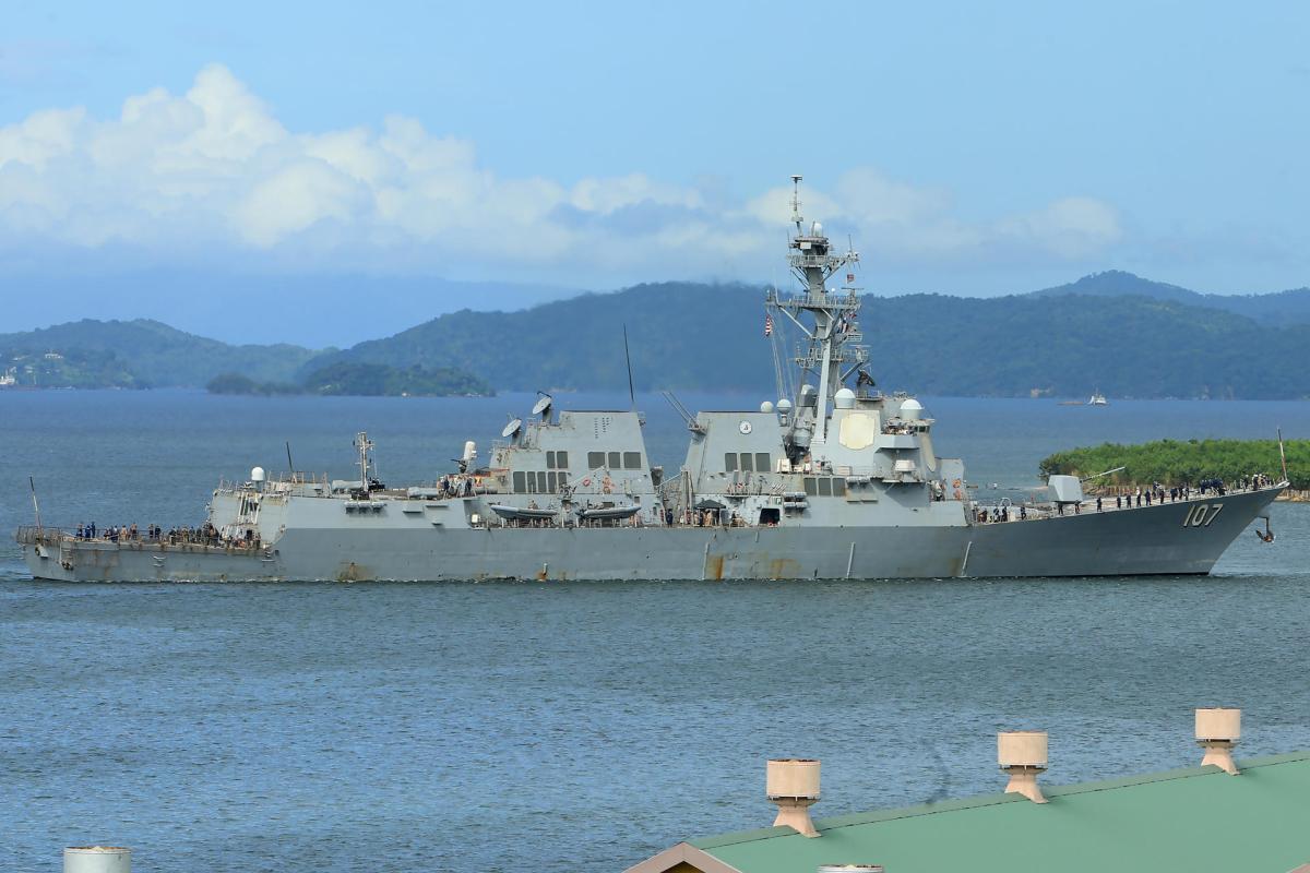 Destructor estadounidense USS Gravely llega a Trinidad y Tobago en medio de tensiones con Venezuela