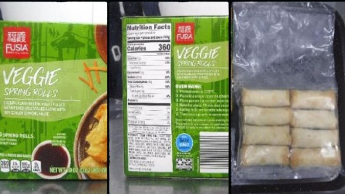 La FDA publicó en su sitio web imágenes del producto sujeto a retiro.