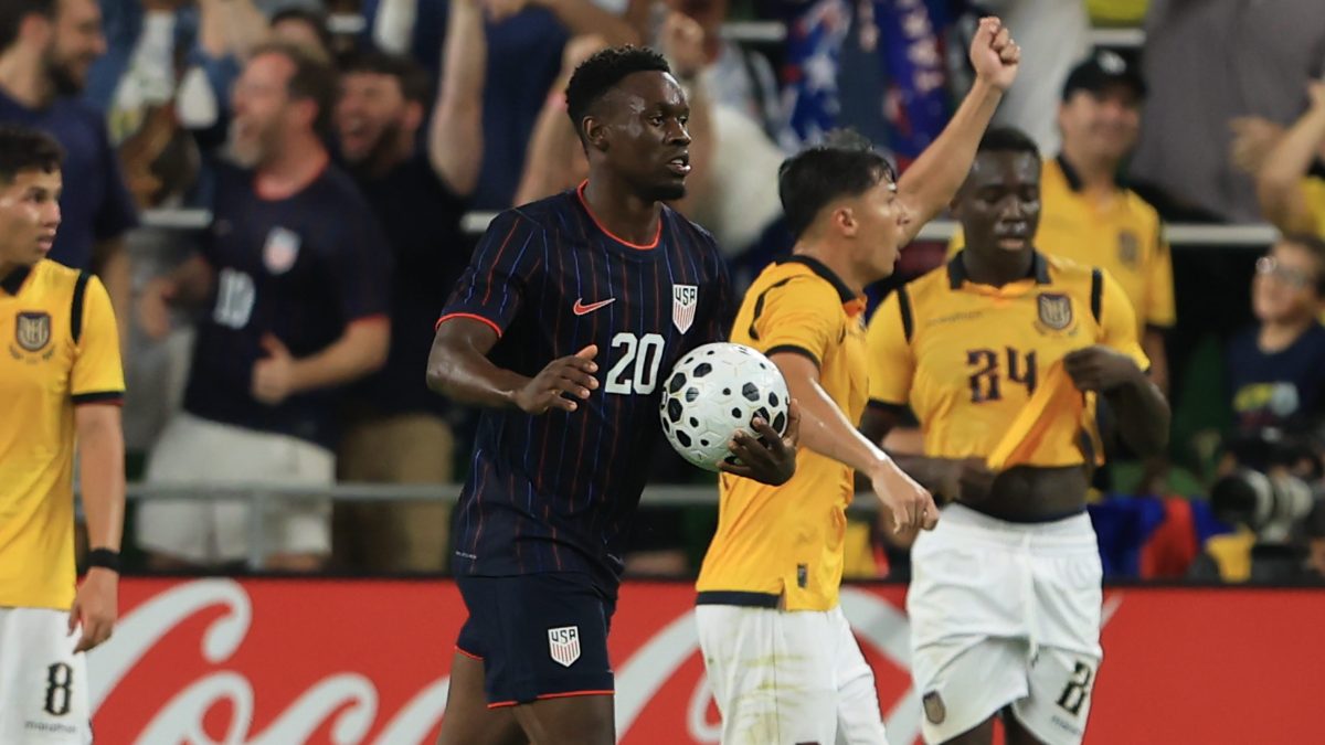 Estados Unidos rescató empate ante Ecuador en partido amistoso en Austin