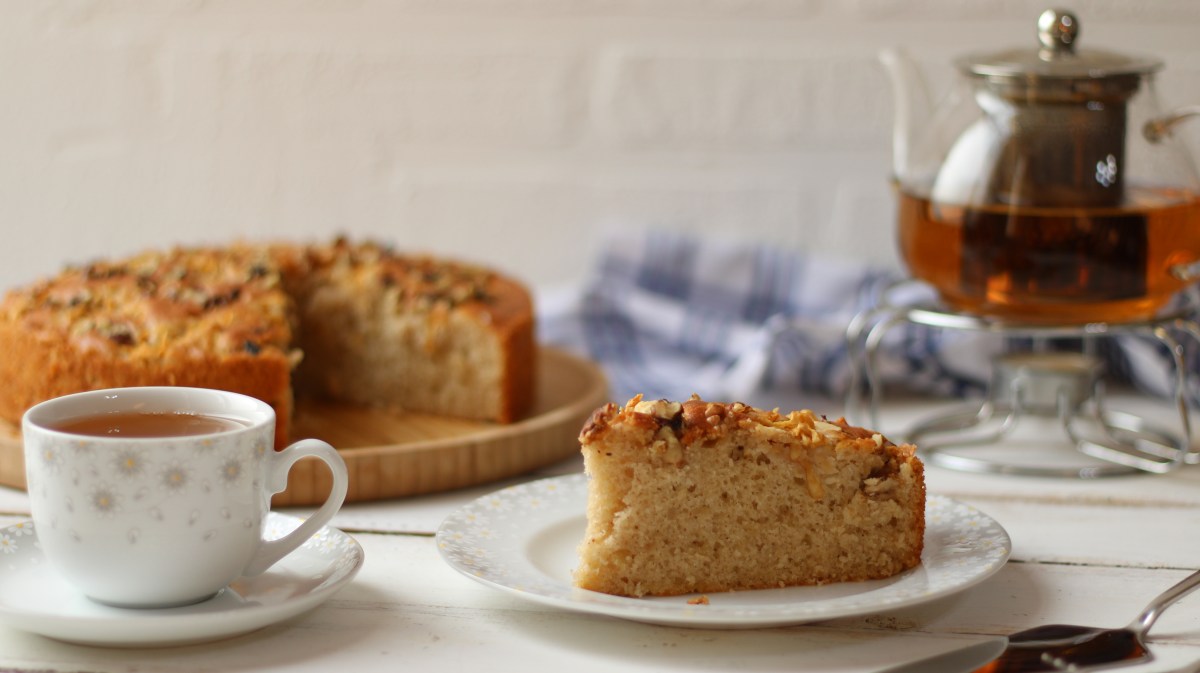 Bizcochuelo de manzana: receta nutritiva y sin azúcar para todos