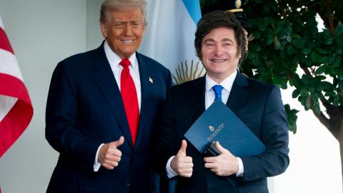 Trump expresa “apoyo absoluto” a Milei y asegura que su reelección sería clave para América Latina
