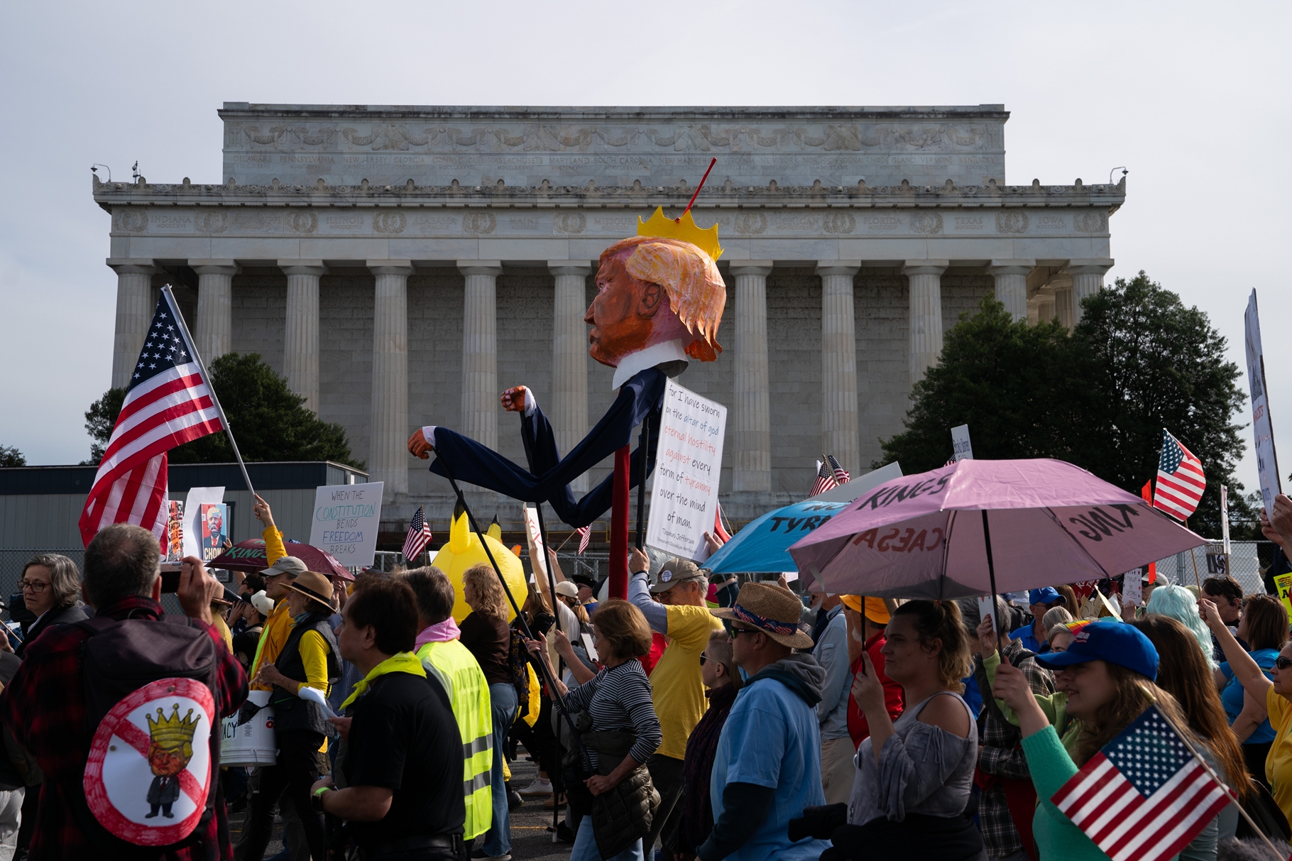 Protesters Flood Times Square and 2,500 US Cities, Reminding Trump We Don’t Do Monarchs