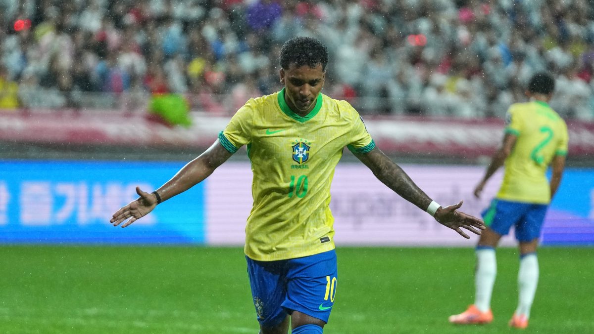Brasil recuerda a sus mejores días tras goleada 5-0 a Corea del Sur con golazo de Rodrygo incluido (Video)