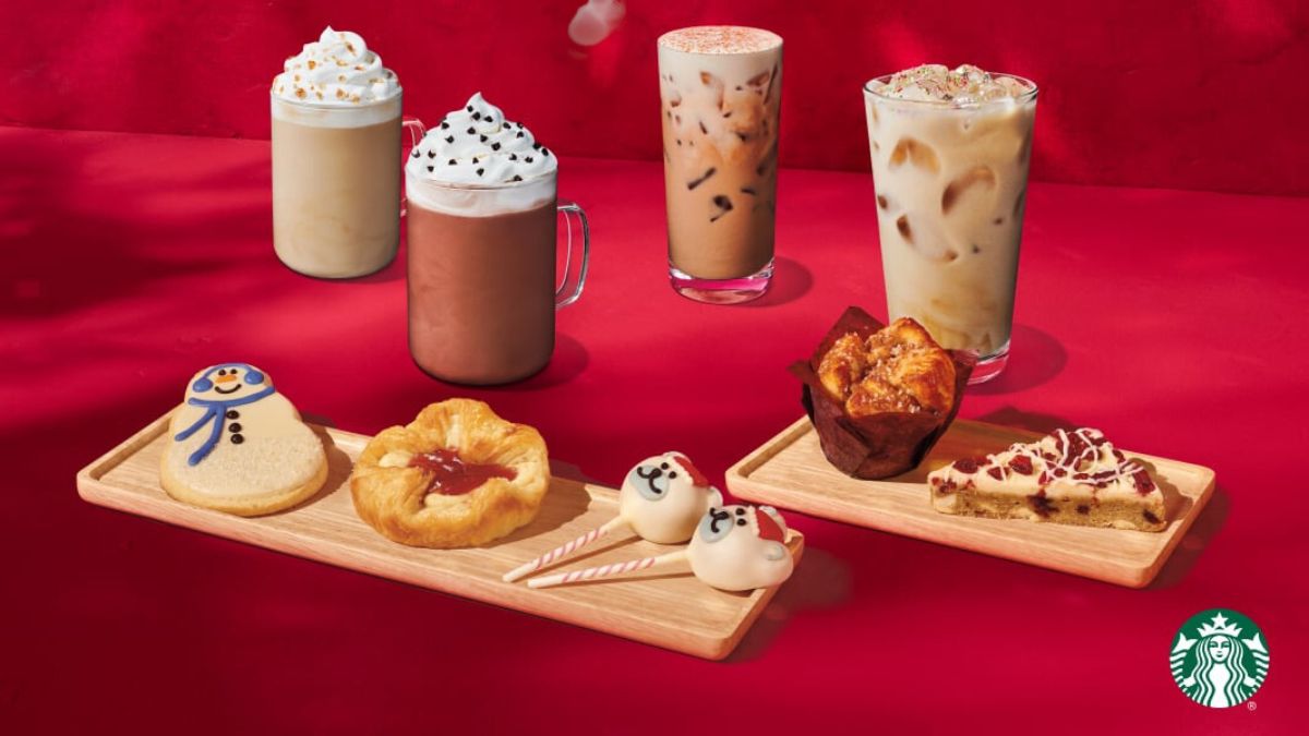 Descubre el menú navideño de Starbucks: sabores clásicos y nueva colección de Hello Kitty