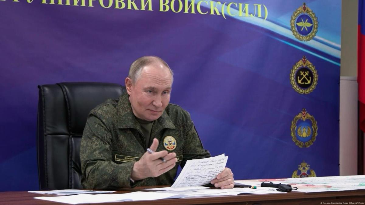Putin plantea retomar las pruebas de armas nucleares