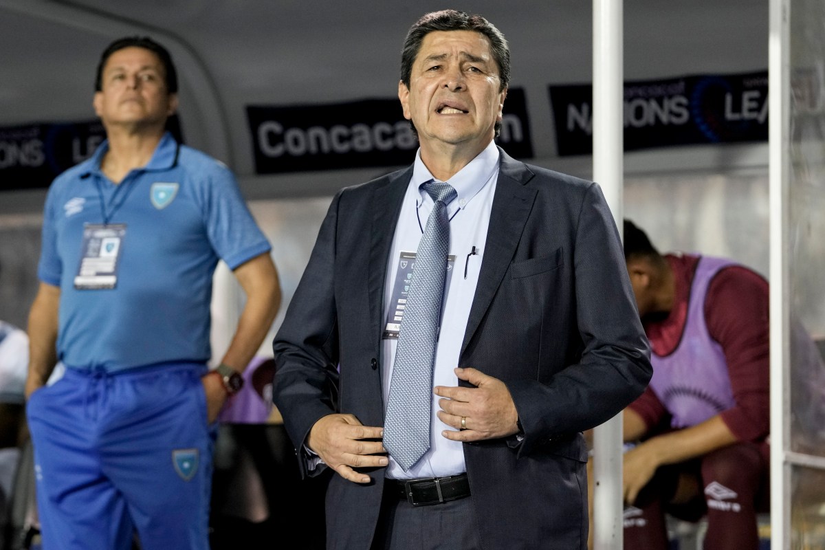 Luis Fernando Tena confía en el pase de Guatemala al Mundial de 2026