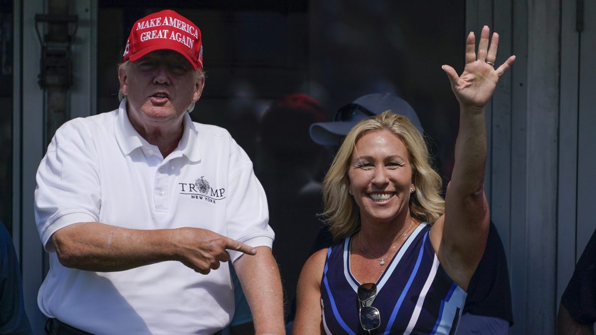 Trump sobre renuncia de la republicana Marjorie Taylor Greene: "Se portó mal"