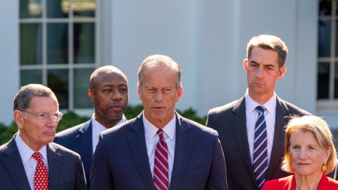 Cualquier medida de financiación en el Senado necesita que al menos siete demócratas se unan a los 53 republicanos para superar la obstrucción y ser aprobada.