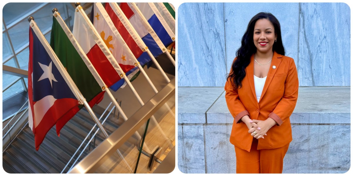 (Entrevista en video) Asambleísta dominicana de NY, Amanda Séptimo, planta bandera puertorriqueña en Museo del 9/11