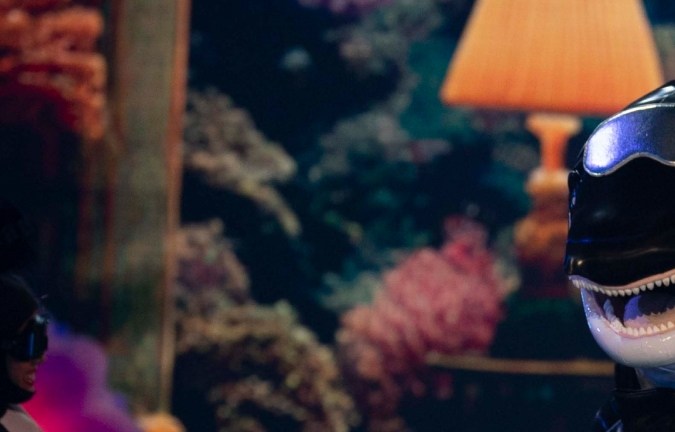 Federico García la Orca en el show ¿Quién es la máscara?