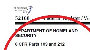 La propuesta de nueva regla de carga pública se publicó en el Registro Federal.