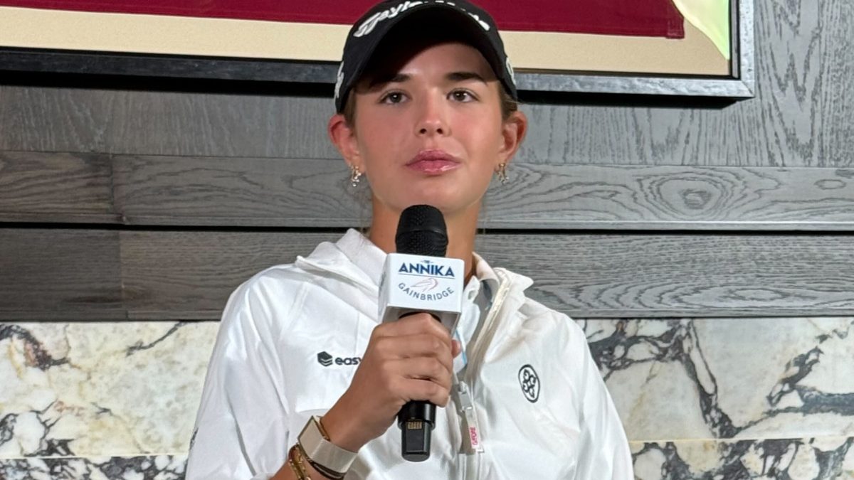 Nieta de Donald Trump recibió consejos de Tiger Woods antes de debutar en torneo LPGA