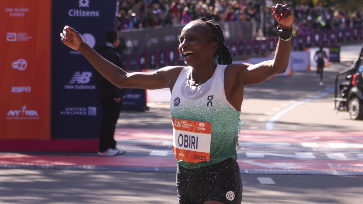 Keniana Hellen Obiri rompe récord femenino y gana Maratón de Nueva York por segunda ocasión