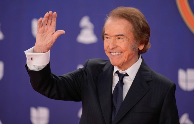 Raphael, cantante español, fue homenajeado en la edición de este año.