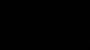 Logotipo de TelevisaUnivision proyectado en una pantalla durante un evento corporativo.